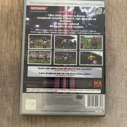 Pro Evolution Soccer 4 PlayStation 2 used, complete