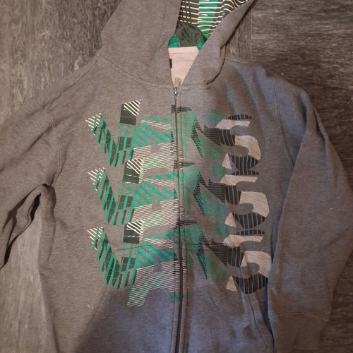 Vans jacket gray like new, size L
