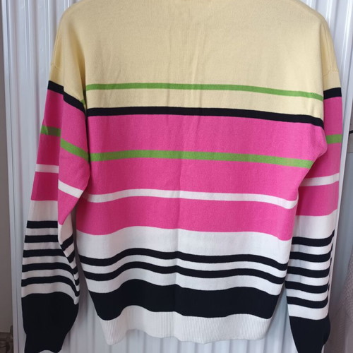 Sonia Rykiel knitted sweater new, multicolor, size S