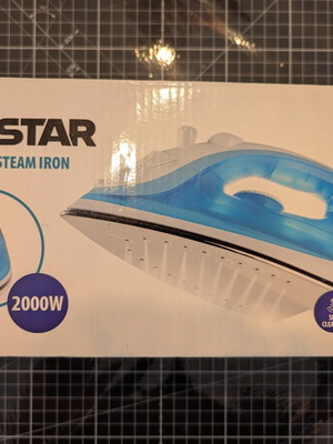 TriStar ST-8137 Steam Iron used, 2000W, lightweight travel