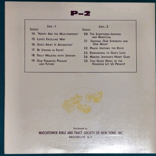 Vinyl records like new, pack of 10 with religious songs