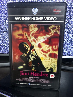 Jimi Hendrix Betamax video cassette used, PAL system