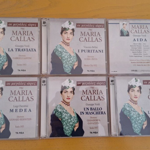 Maria Callas The Great Hours 11 CD classical
