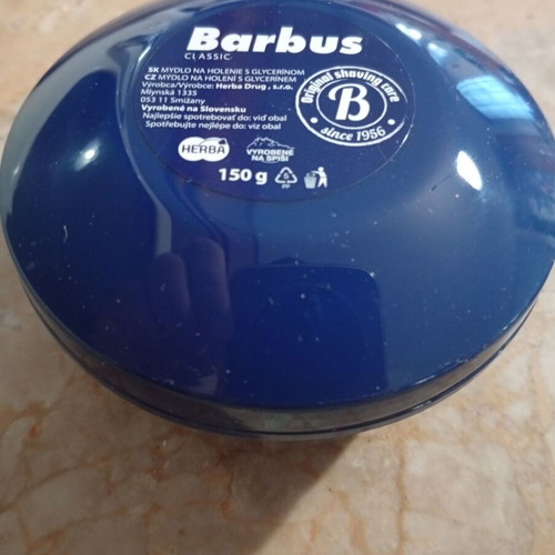 Barbus shaving soap new 150ml from Slovakia