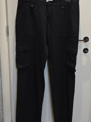 Terranova men's cargo pants, black, size 50