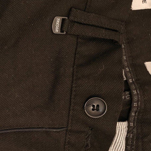 Mens suit pants Tresor 32 used, black, size M