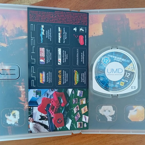 Playstation PSP UMD Metropolis movie used