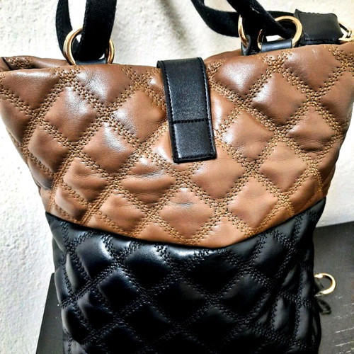FRNC handmade bag like new, brown and black