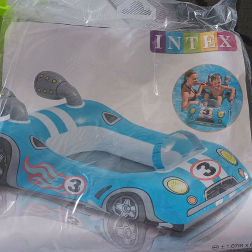 Intex inflatable car new with sand playset