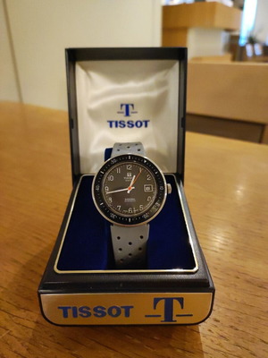 Tissot Sideral Dive automatic watch used with original strap and box