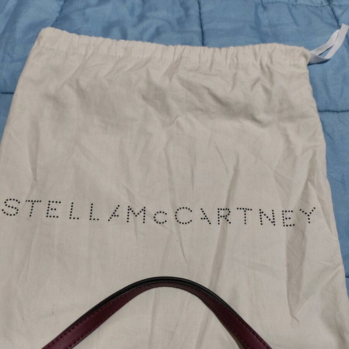 Stella McCartney Burgundy Frayme Medium shoulder bag new