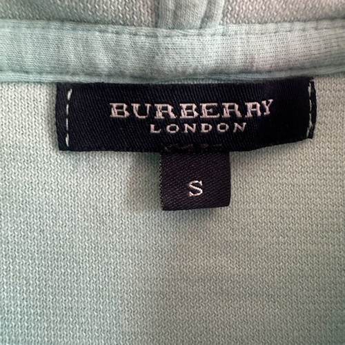 Burberry London terry beach dress with hood size S used, turquoise
