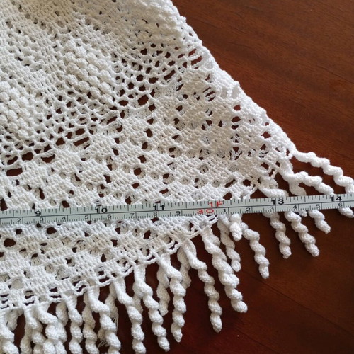 Set of 2 handmade knitted lampshades new