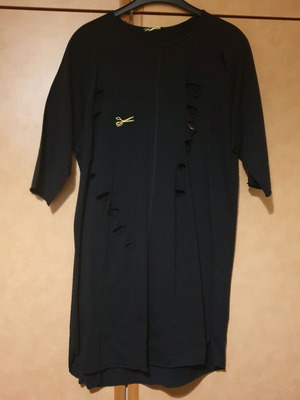 Vagrancy long blouse like new, size S, black