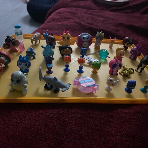 Small toys used for ages over 3
