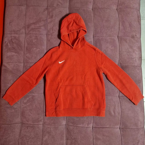 Nike kids red hoodie like new, size L