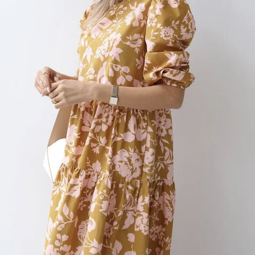 Gigi cotton dress like new, multicolor, size M