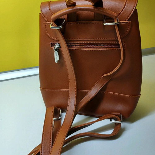 Axel backpack bag new, brown, medium size