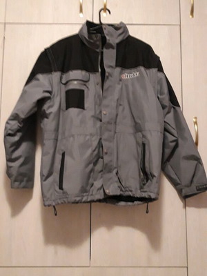 Men's jacket medium gray like new, warm