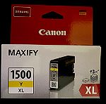  Μελάνια Canon PGI-1500XL Εκτυπωτή InkJet - Χρώμα Κίτρινο (9195B001)