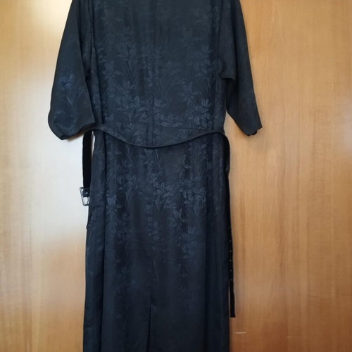 Black wrap dress like new, size L