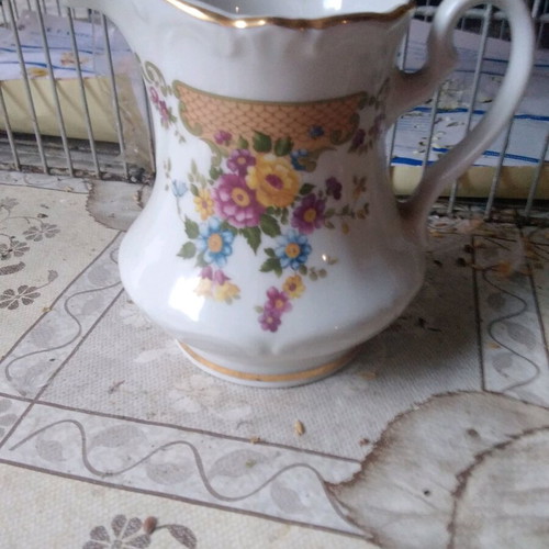 Vintage porcelain milk jug new, from another era