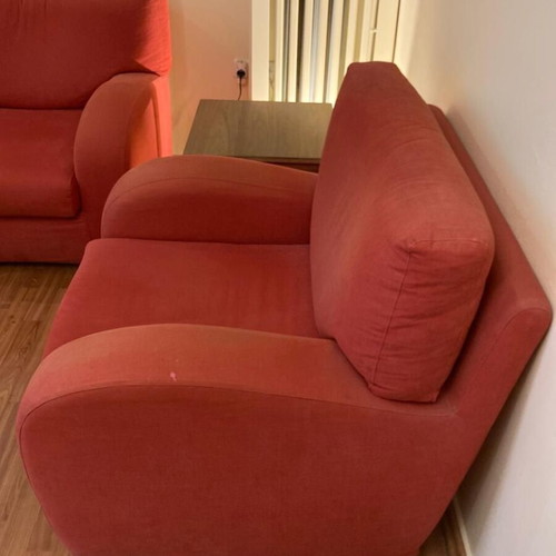 Sofa and armchair like new, complete living room set