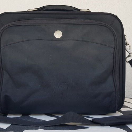 Dell shoulder laptop bag used, black