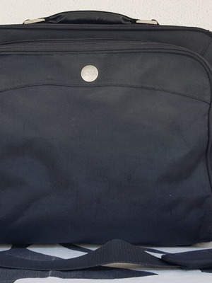Dell shoulder laptop bag used, black