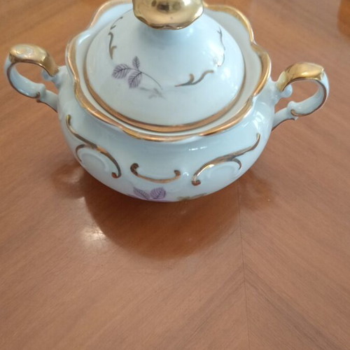 Ionia vintage porcelain tea and coffee set, 15 pieces