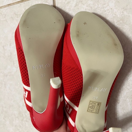 Replay mule sandals new, red, size 38