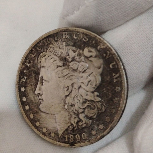 Morgan Dollar 1890 silver coin