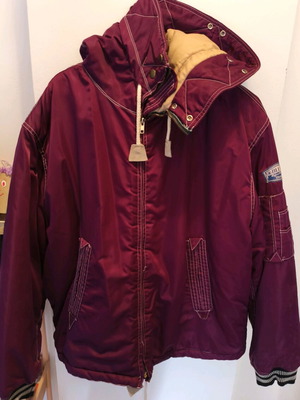Stefanel vintage jacket like new, purple/burgundy, size L