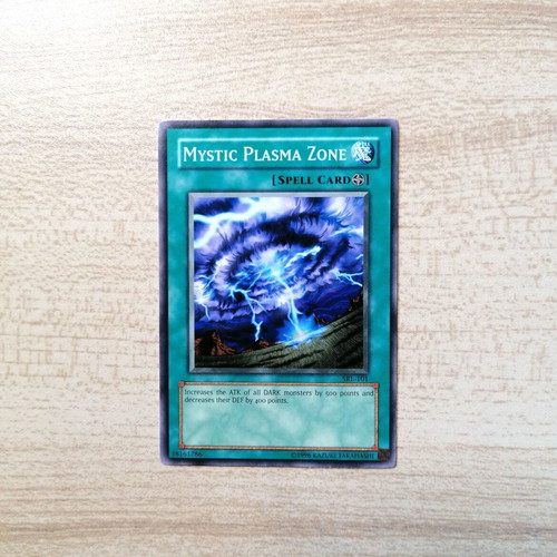 Yu-Gi-Oh! Mystic Plasma Zone Spell Card near mint