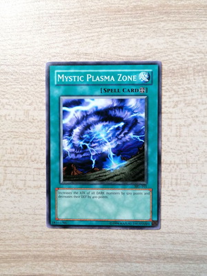 Yu-Gi-Oh! Mystic Plasma Zone Spell Card near mint