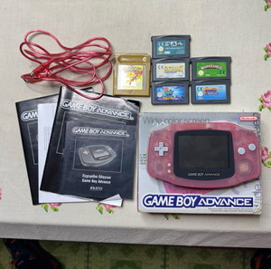 Game boy advance με παιχνίδια και link , πλήρως λειτουργικό