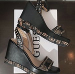 Guess Black Platform Sandals New Size 37