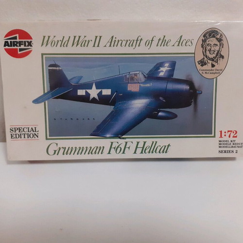 Grumman F6F Hellcat Airfix 1:72 model airplane new