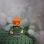 Lego compatible Minecraft figure like new