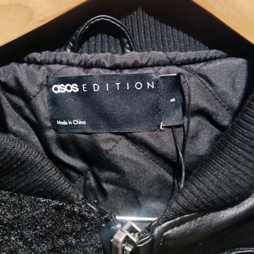 Asos Edition Oversized Women's Bomber Jacket new, black