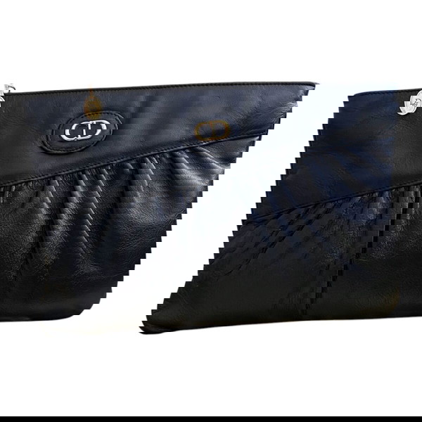 Christian Dior Leather Clutch Bag