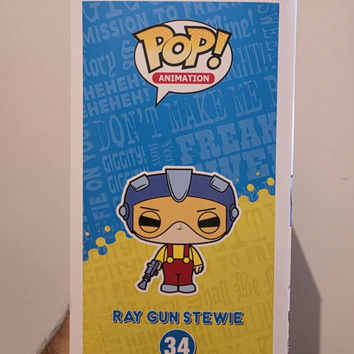 Stewie Ray Gun Funko Pop vinyl figure like new