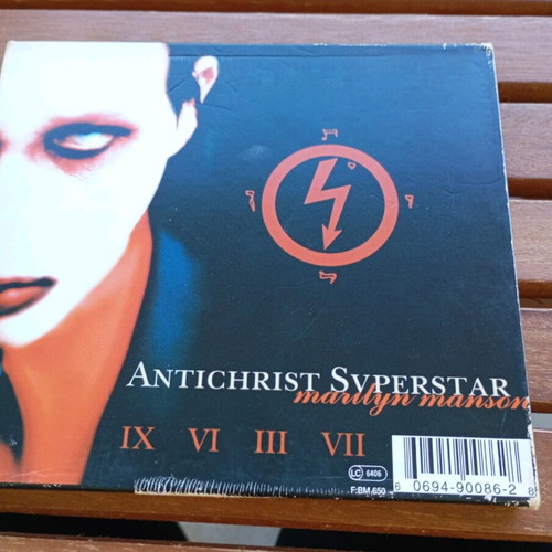 Marilyn Manson Antichrist Superstar CD used with paper sleeve