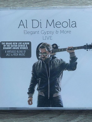 Al Di Meola Elegant Gypsy & More Live CD new, jazz