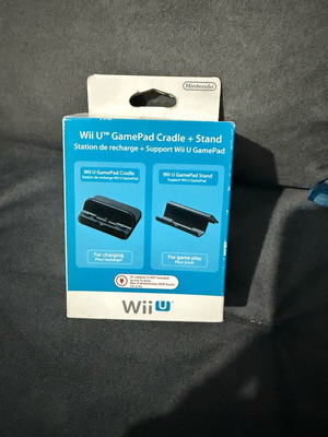 Wii U GamePad Cradle and Stand new, genuine charging base