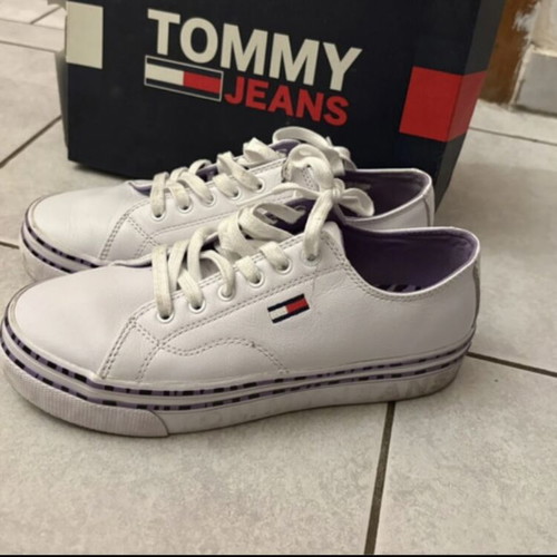 Tommy Jeans sneakers like new, size 38, white