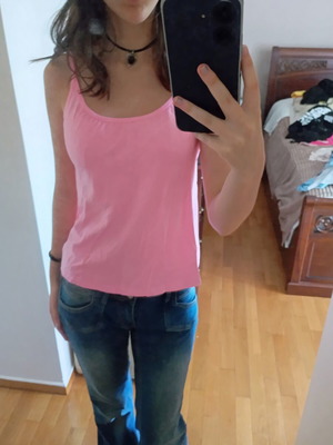 H&M pink top, size S / 36 / 8