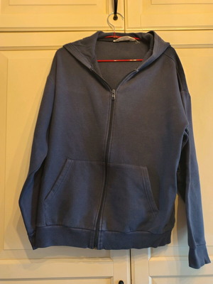 H&M hoodie jacket for 13-year-old boy like new, blue
