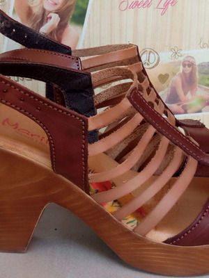 Marila leather sandals used, size 38