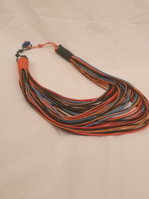 Leather necklace used